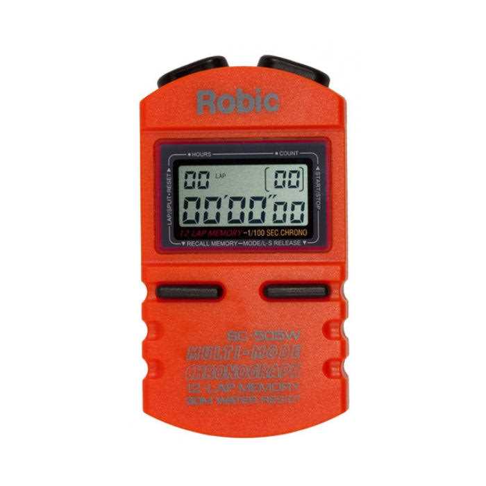 Robic SC-505W 12 Memory Stopwatch - Image 4