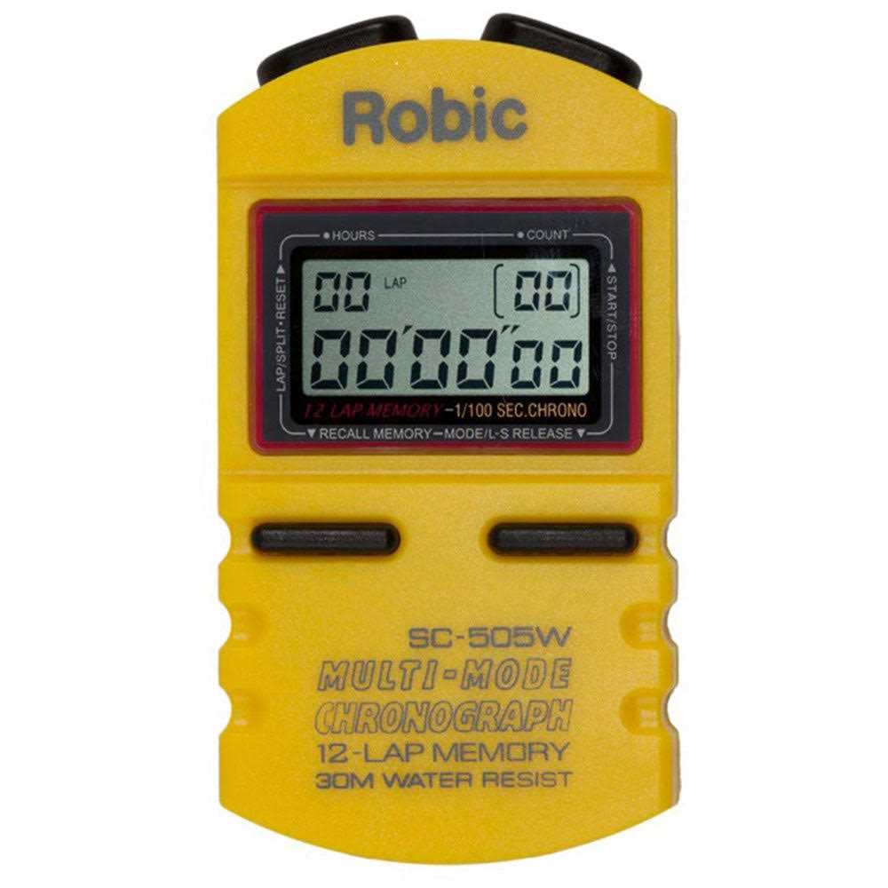 Robic SC-505W 12 Memory Stopwatch - Image 3