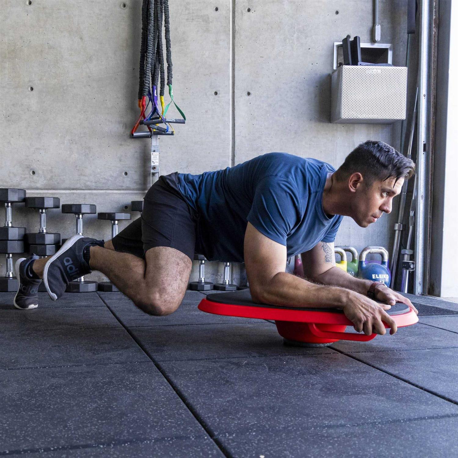 GoSports Core Hub Fitness Plank Board with Smart Phone Integration for Full Body Workouts - Image 5