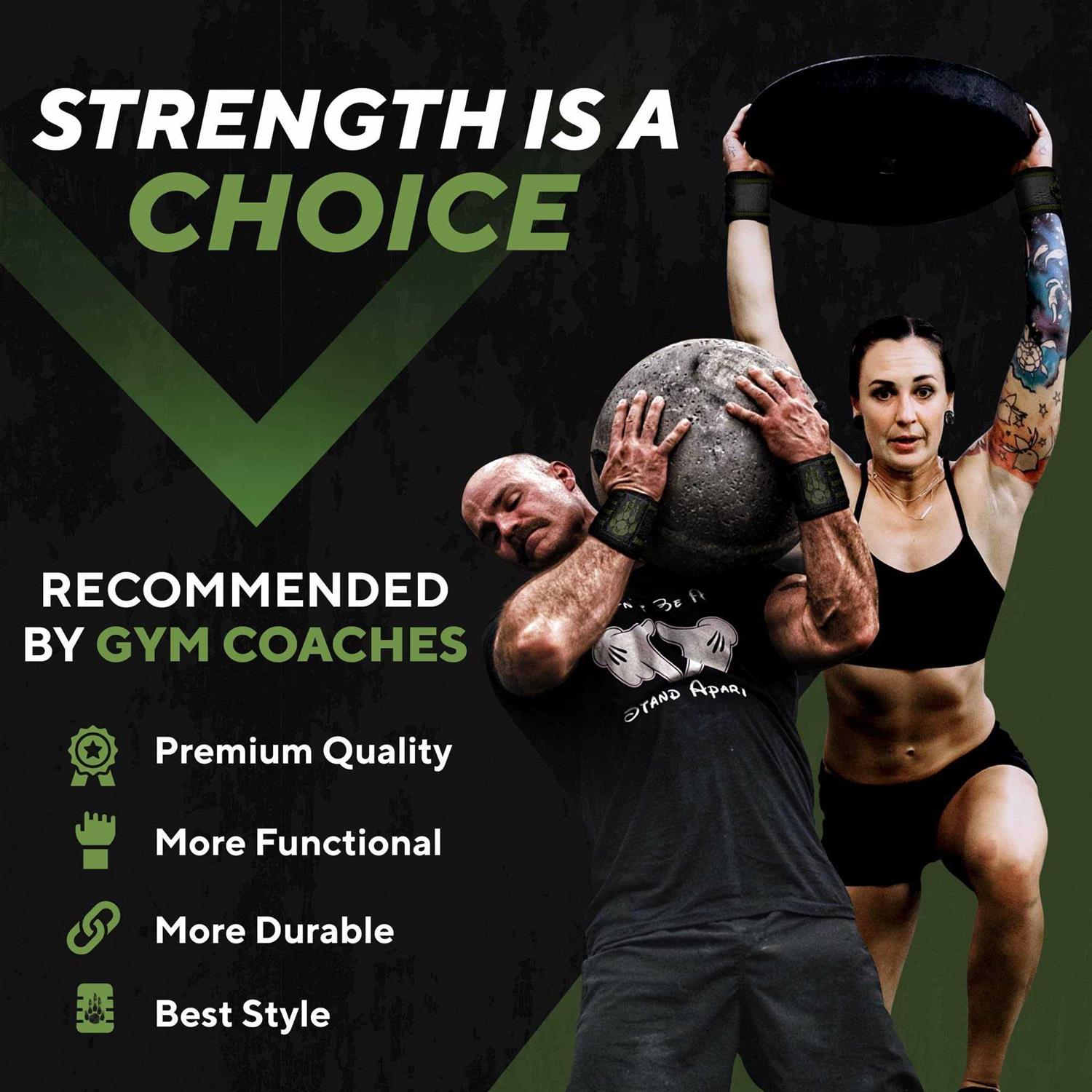 MANIMAL Wrist Wraps Wrist Weightlifting and - Image 4