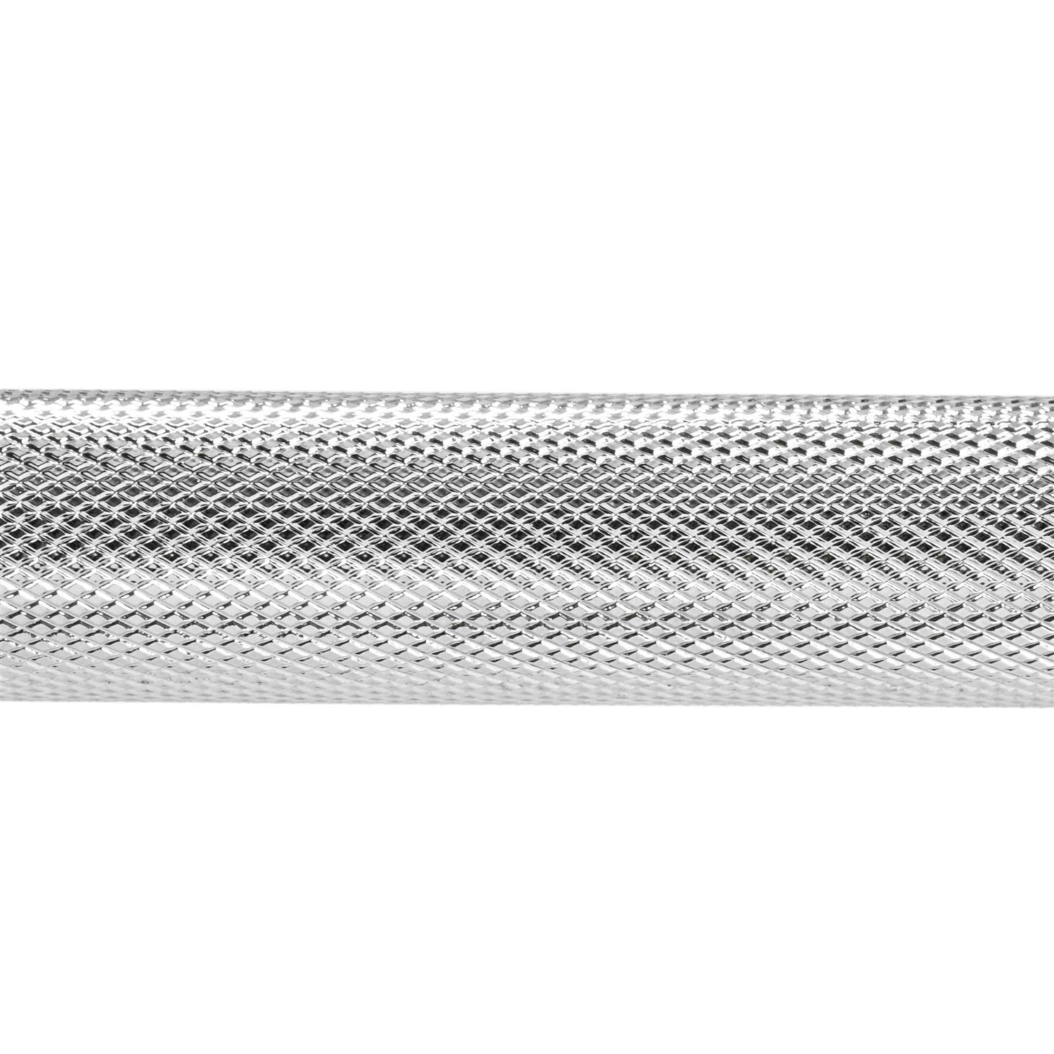 Sunny Health & Fitness 60 Inch Threaded Chrome Barbell Bar STBB-60 - Image 3