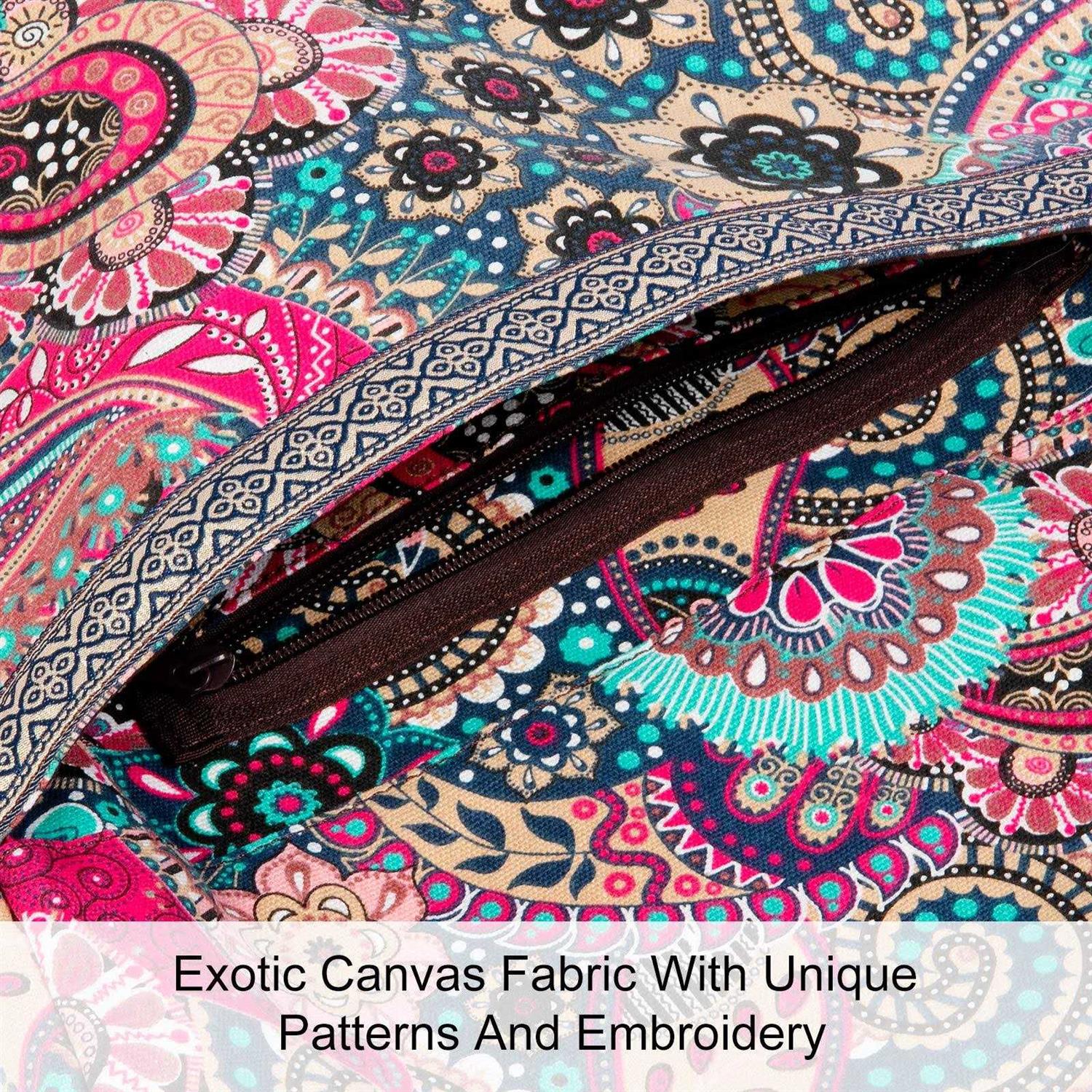 SARHLIO Yoga Mat Bag with Large Size Open Pocket and Zipper Pocket Yoga Mat Carrier Bag Fit Most Size Mats Yoga Bag for Ladies Easy Access Lightweight - Image 3