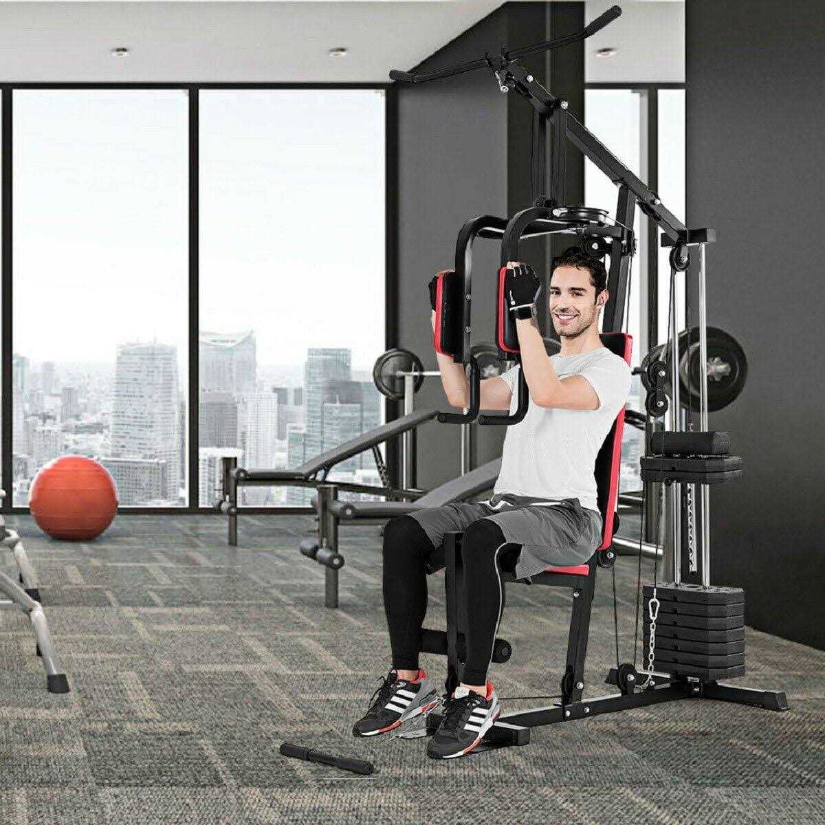 Costway Multifunction Cross Trainer Workout Machine - Image 4