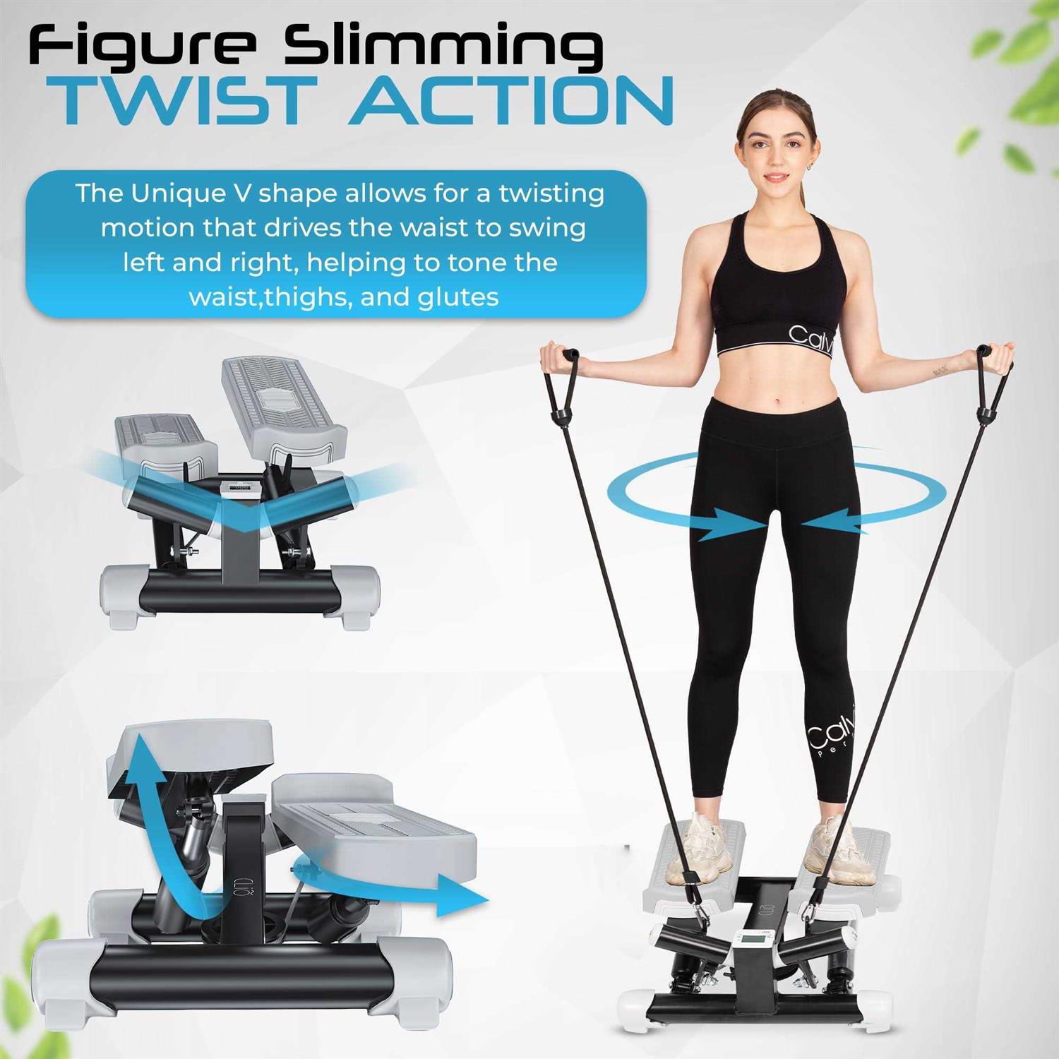 CLIÕ Advanced Twist Motion Mini Steppers for Exercise at Home - Image 3