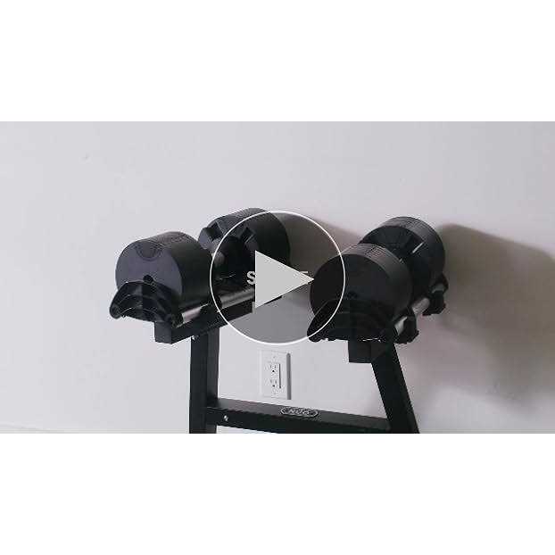 FF Finer Form Nuobell Adjustable Dumbbell Rack and Stand. Perfect Home-Gym Dumbell Rack for At-Home Nuobell Workouts. Safe, Convenient and Prevents Accidents - Image 3