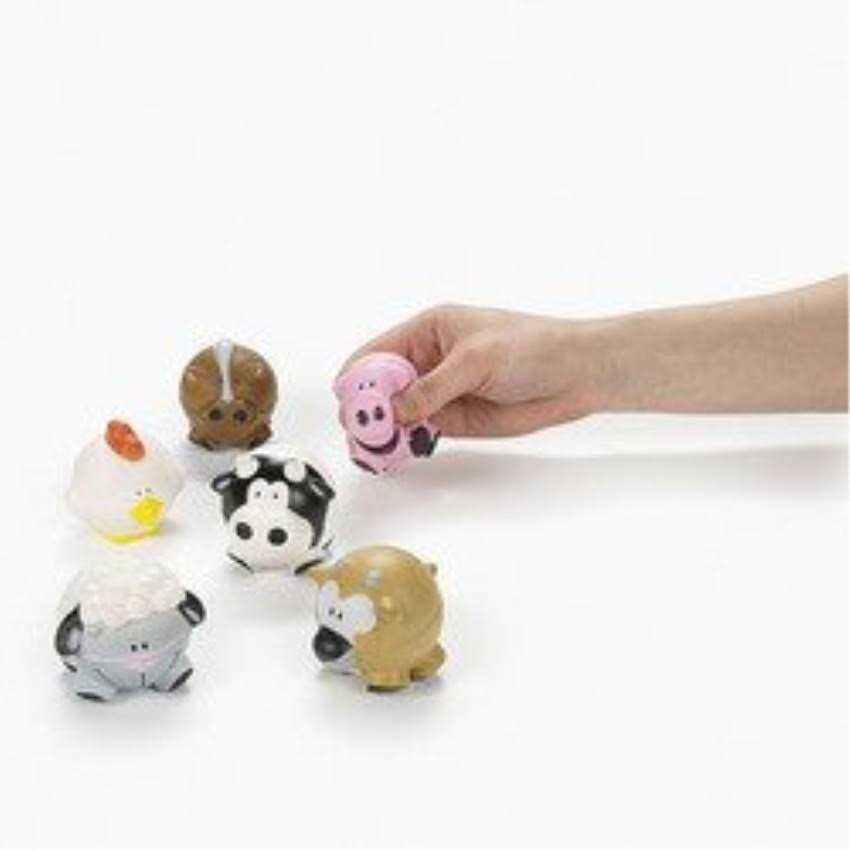 Fun Express Farm Animal Stress Balls - Image 4