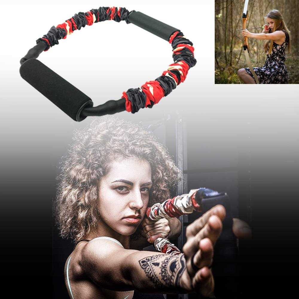 FOSER Archery Band Open Bow Resistance Trainer Arm Strength Training Bow Training Tensioner Archery Fitness Machine - Image 3