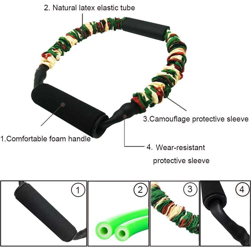 FOSER Archery Band Open Bow Resistance Trainer Arm Strength Training Bow Training Tensioner Archery Fitness Machine - Image 5